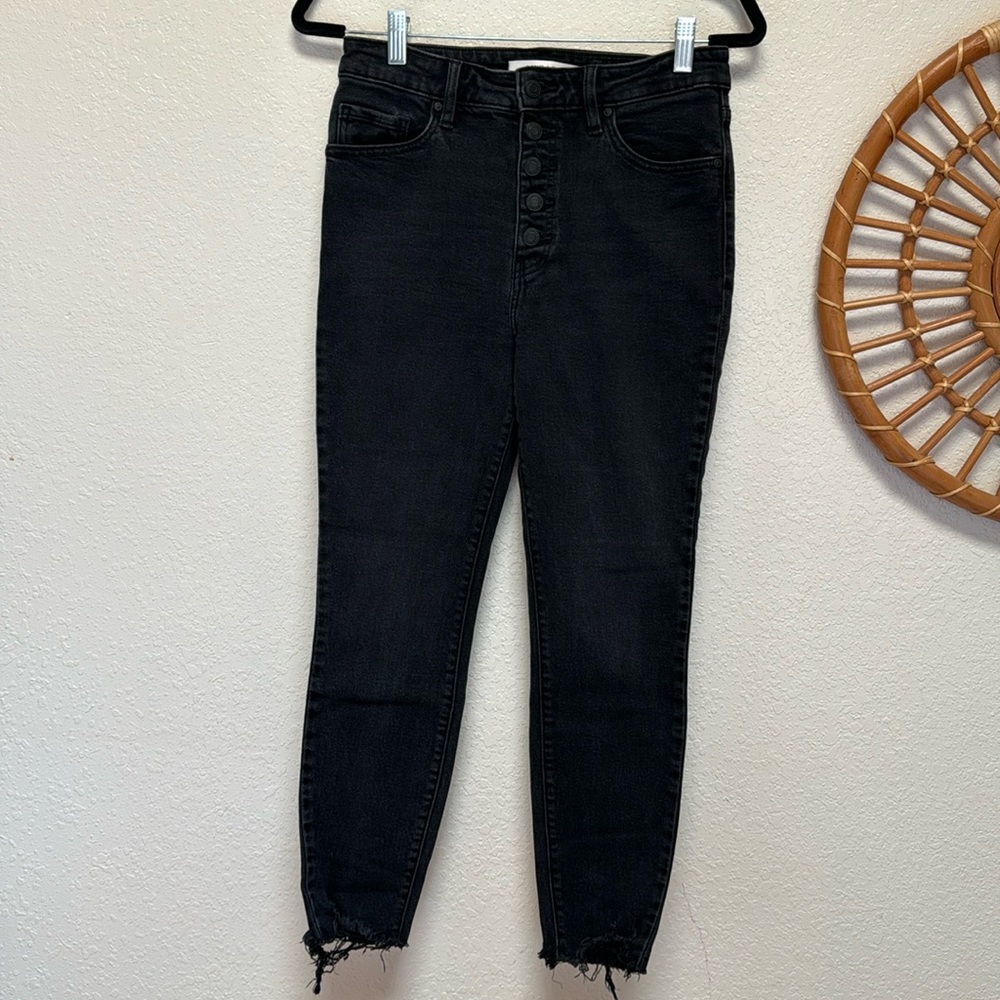 Super High Rise- Skinny- Crop - Jeans